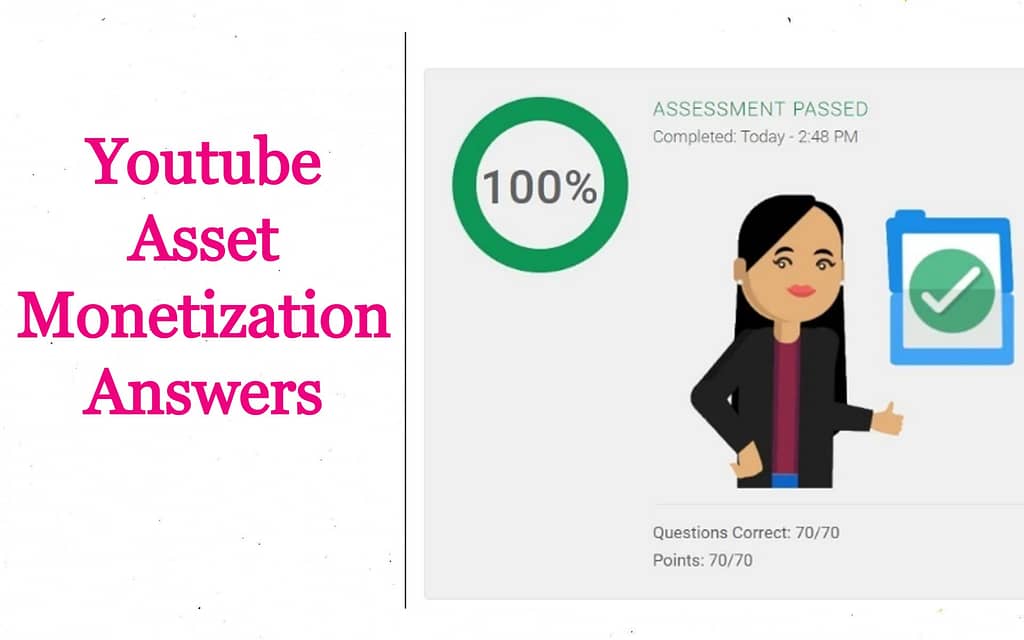 Youtube Asset Monetization Answers