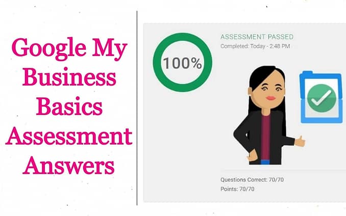 Google My Business Basics Assessment Answers