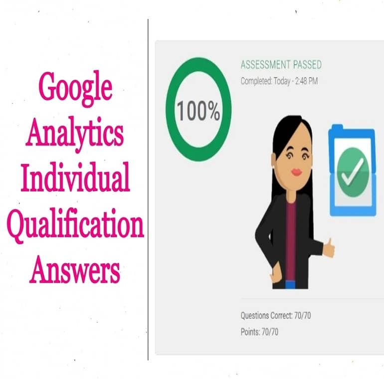 Google Analytics Individual Qualification Answers